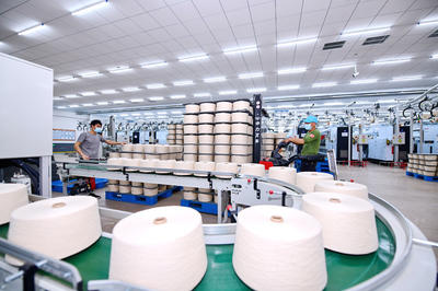 于都纺织产业数字化转型 小布料拼出大“织”慧